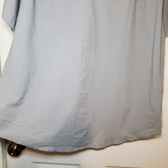 JACHS Shirt Men's Size X-Large Short Sleeve Gray NWT Cotton - Picture 5 of 8